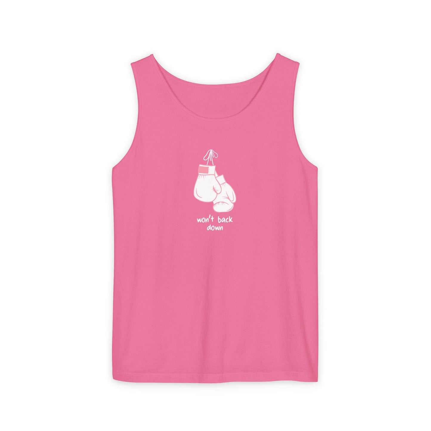 Won’t Back Down Tank Top, white gloves