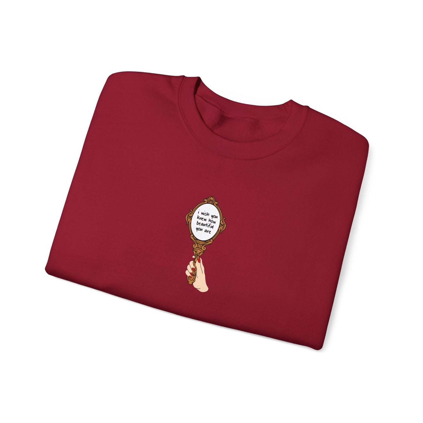 I Wish You Knew Sweatshirt, Rose