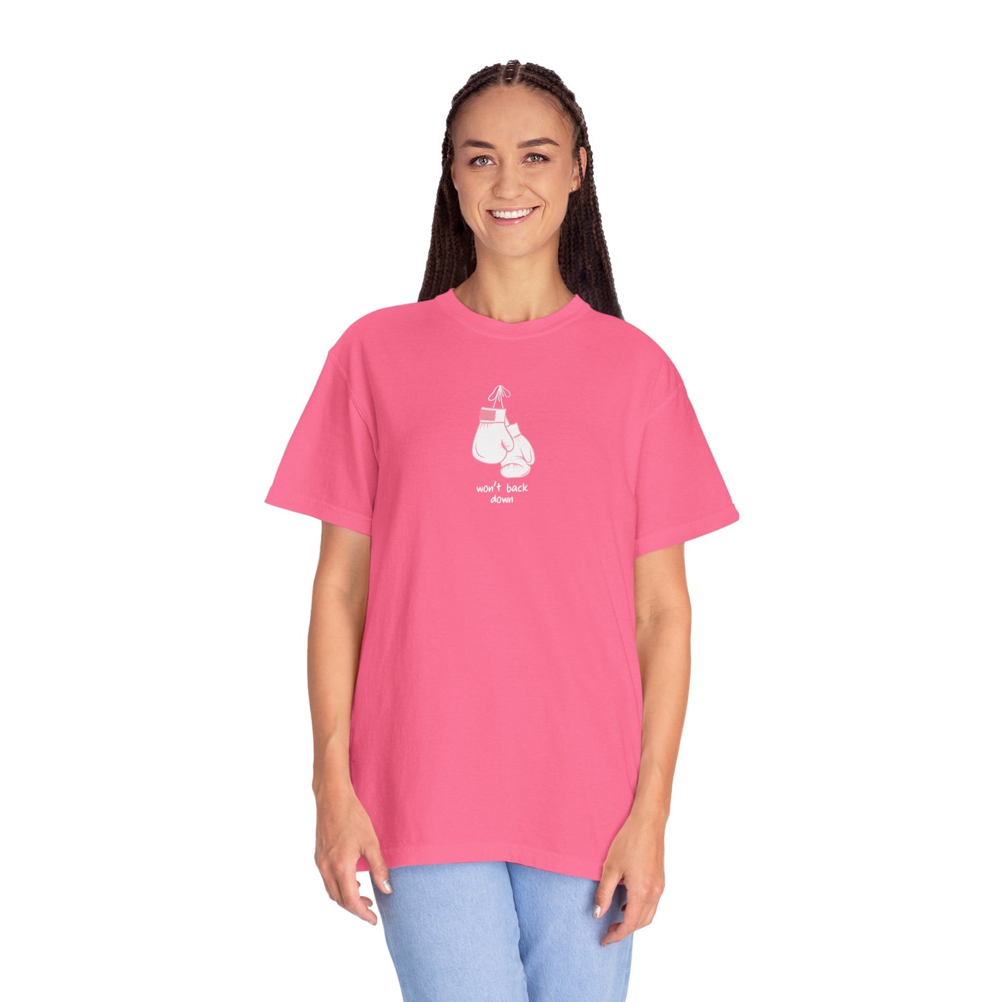 Won’t Back Down T-shirt, white gloves