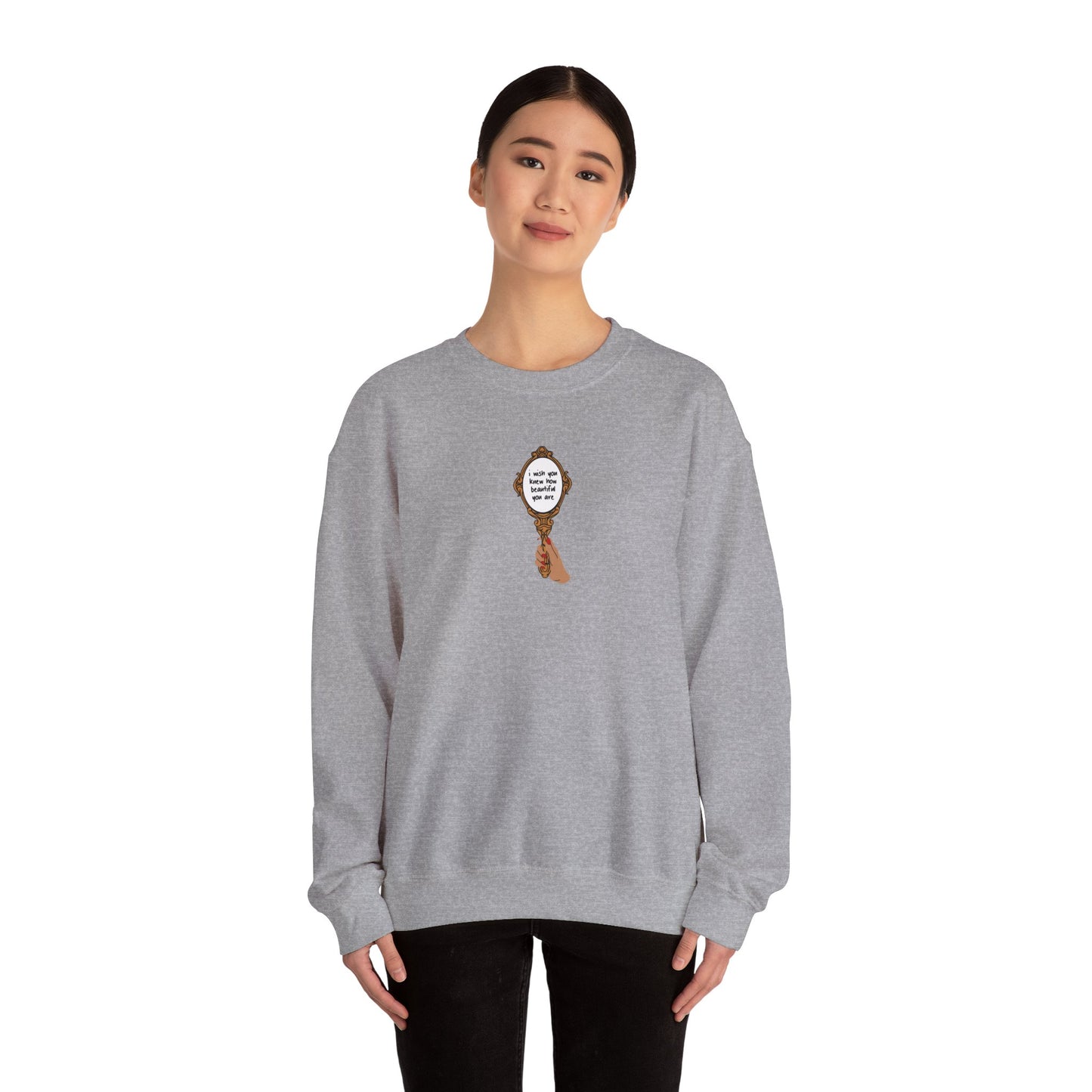 I Wish You Knew Sweatshirt, Scarlet