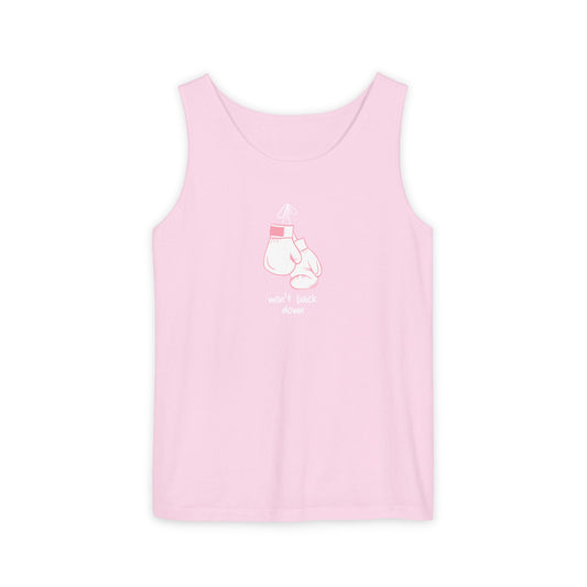 Won’t Back Down Tank Top, white gloves