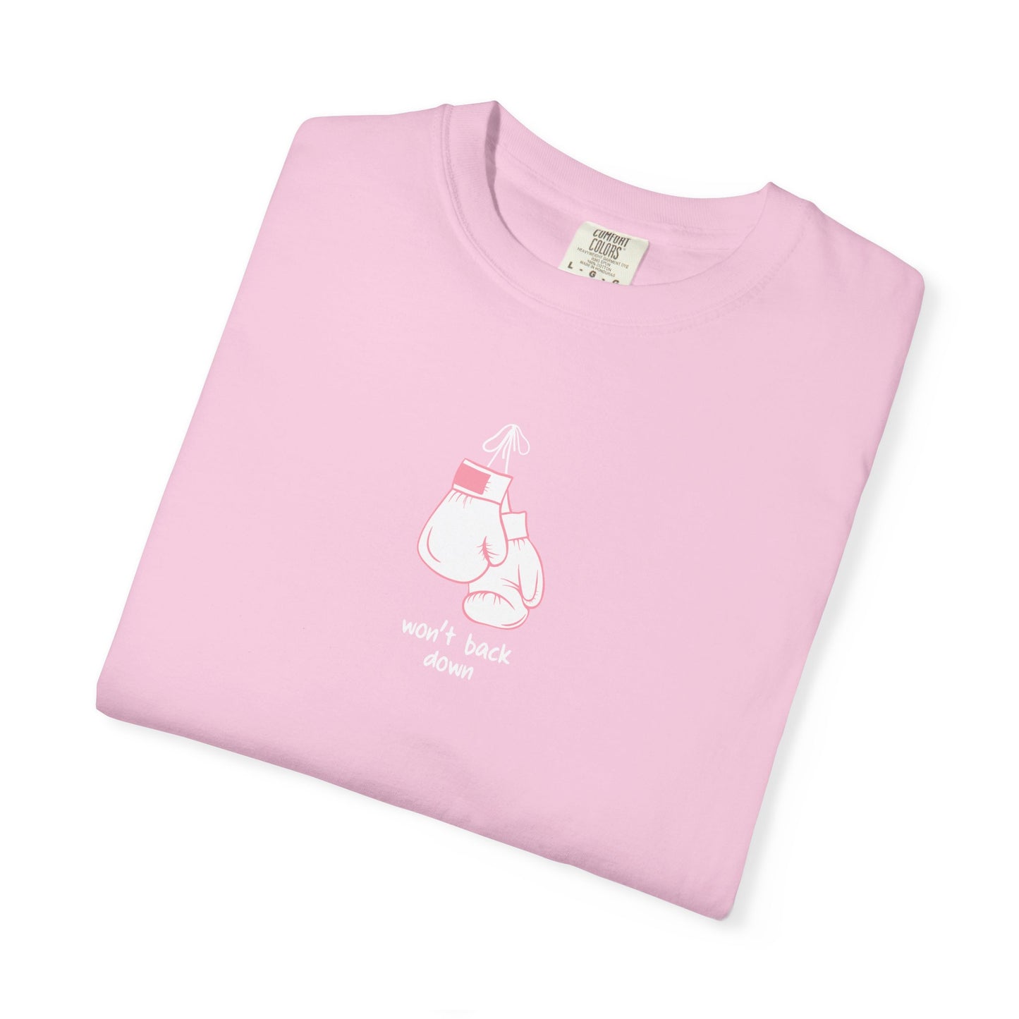 Won’t Back Down T-shirt, white gloves