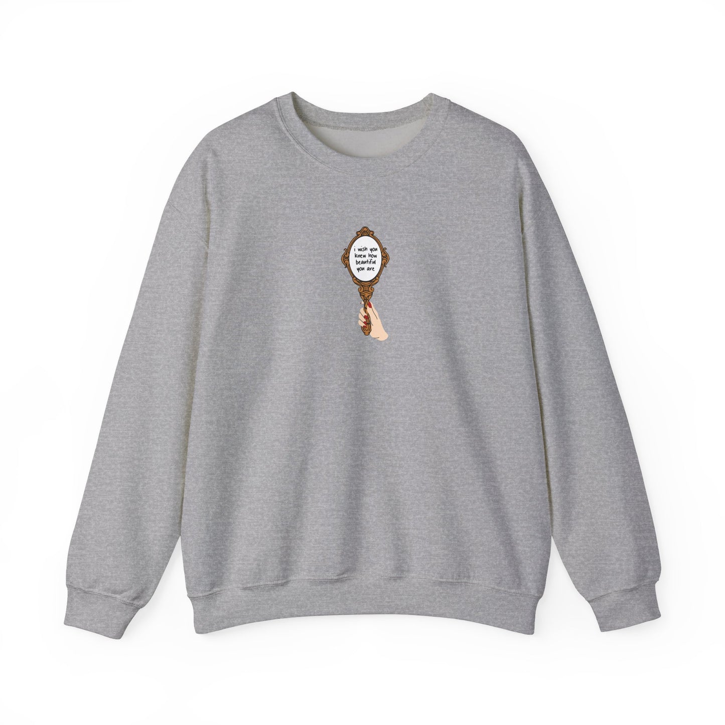 I Wish You Knew Sweatshirt, Rose