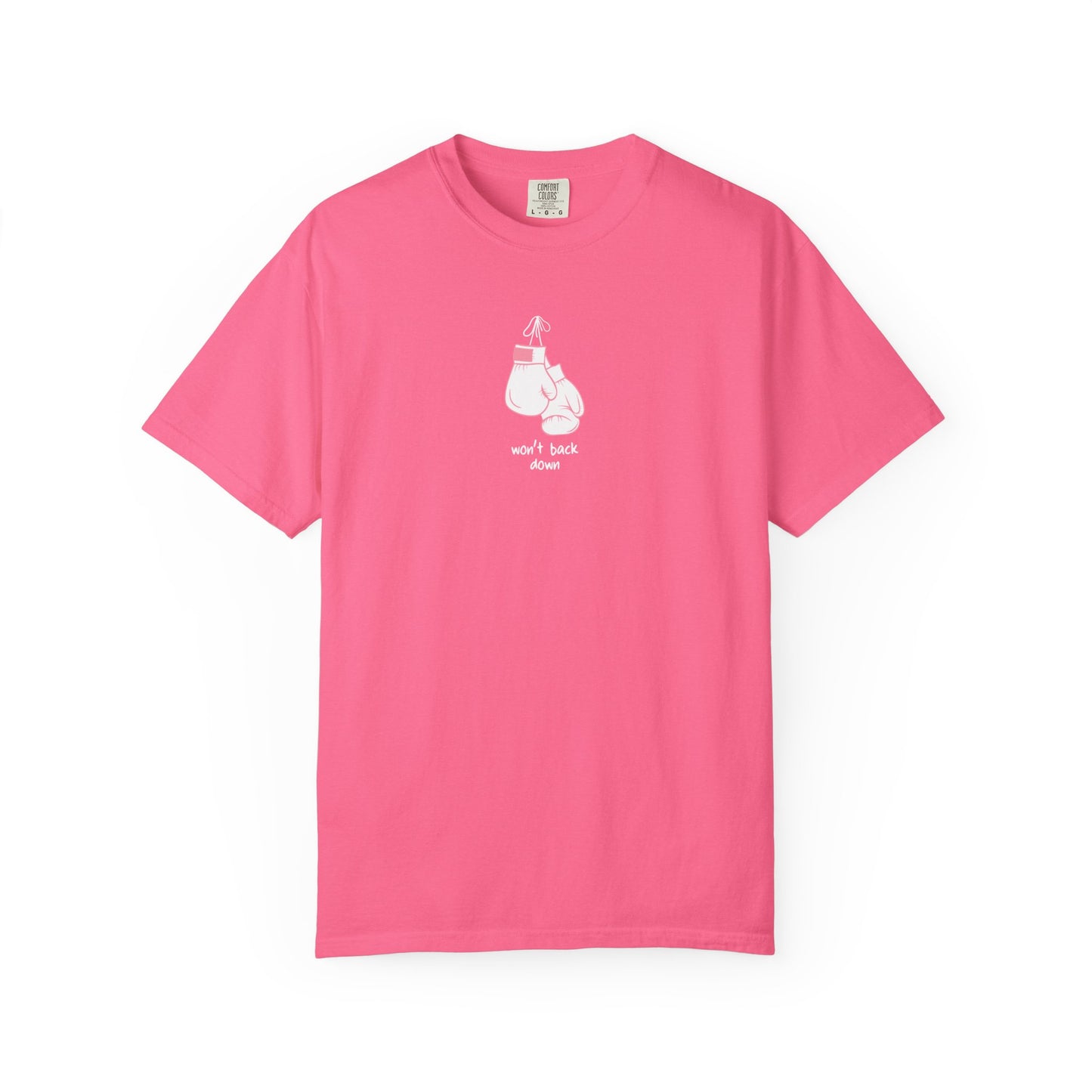 Won’t Back Down T-shirt, white gloves