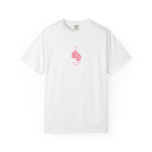 Won’t Back Down T-shirt, pink gloves
