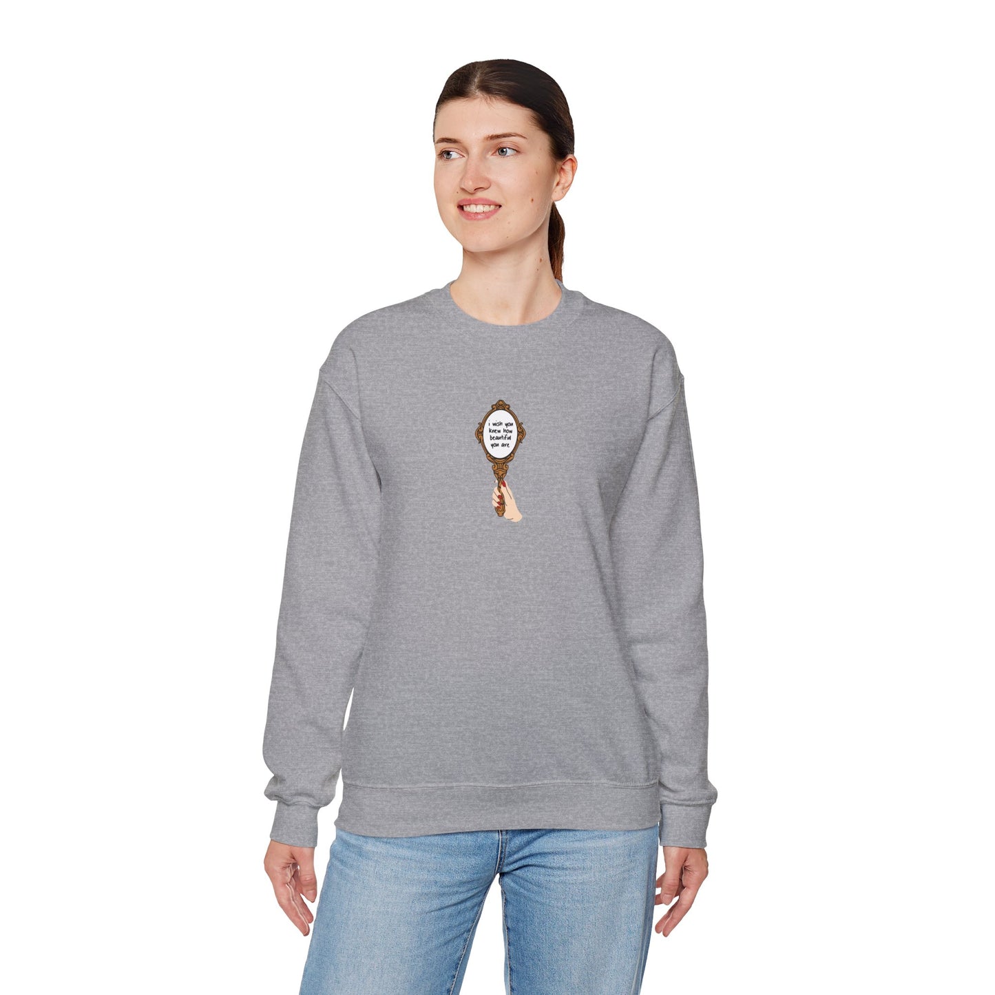 I Wish You Knew Sweatshirt, Rose