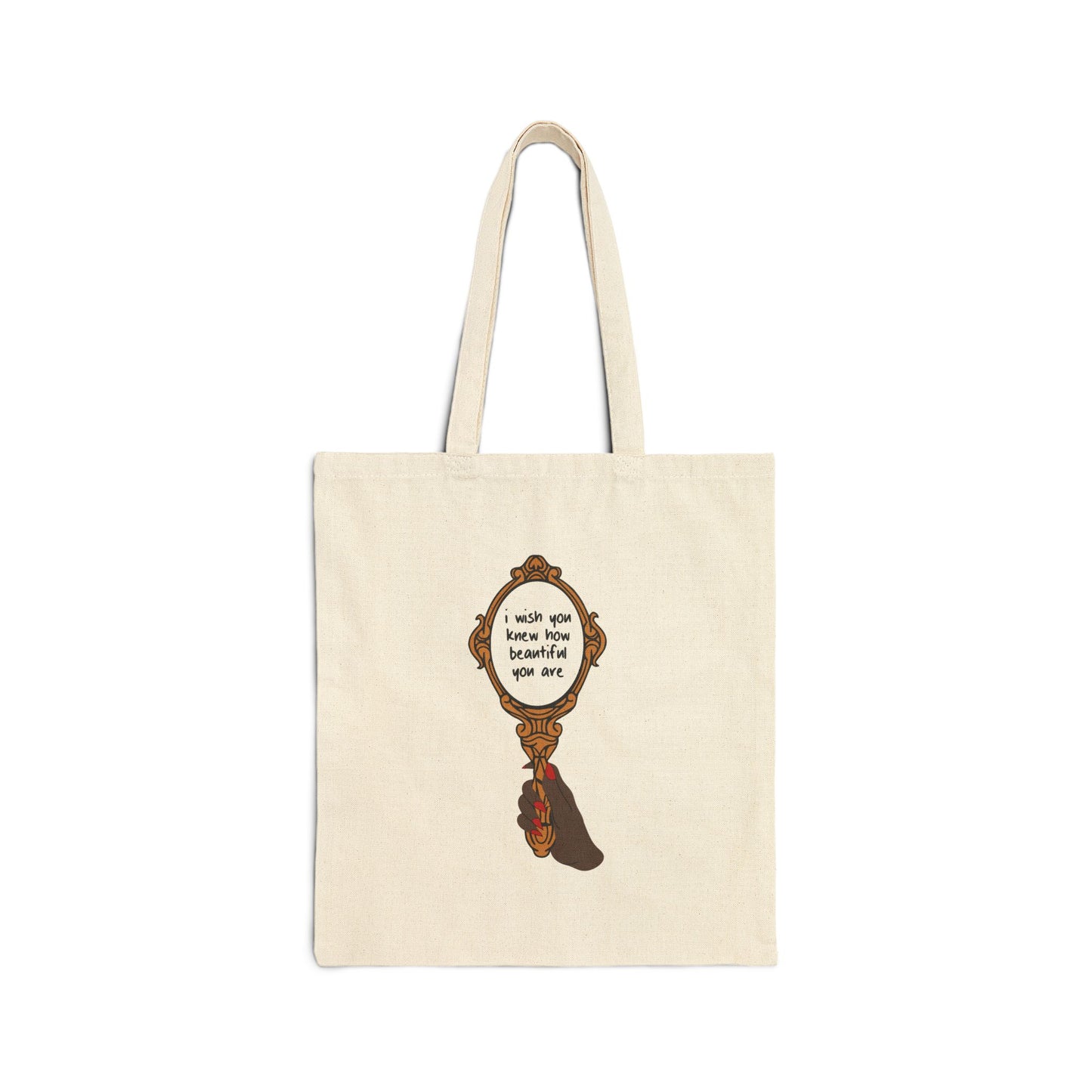 I Wish You Knew Tote Bag, Cerise