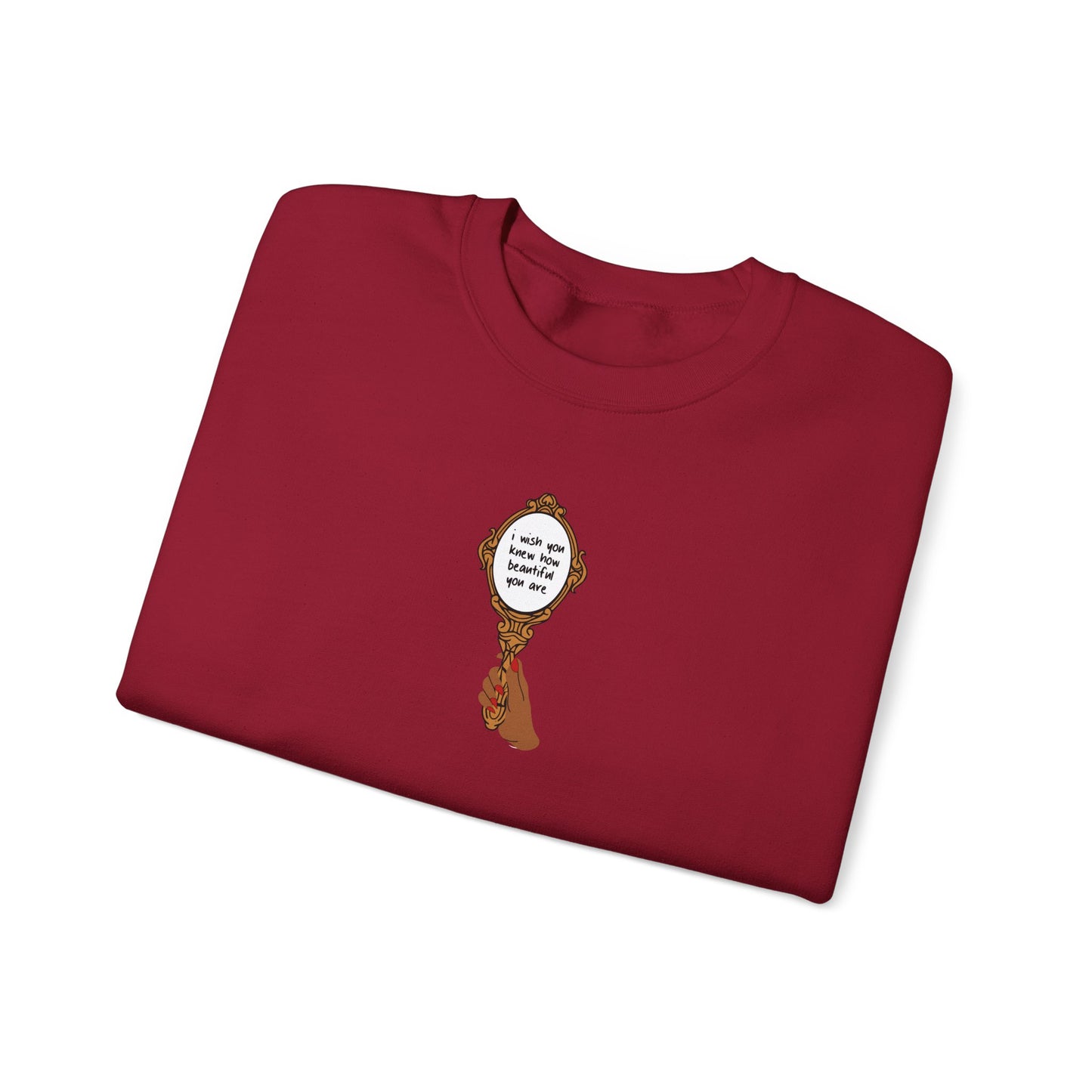 I Wish You Knew Sweatshirt, Poppy