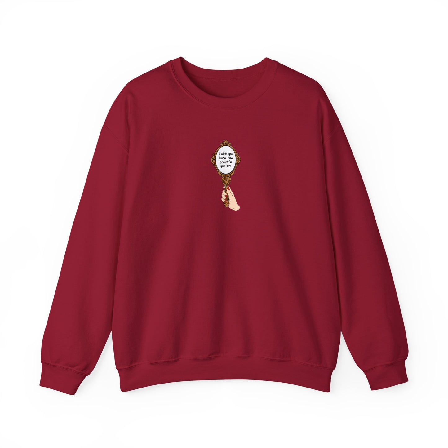 I Wish You Knew Sweatshirt, Rose
