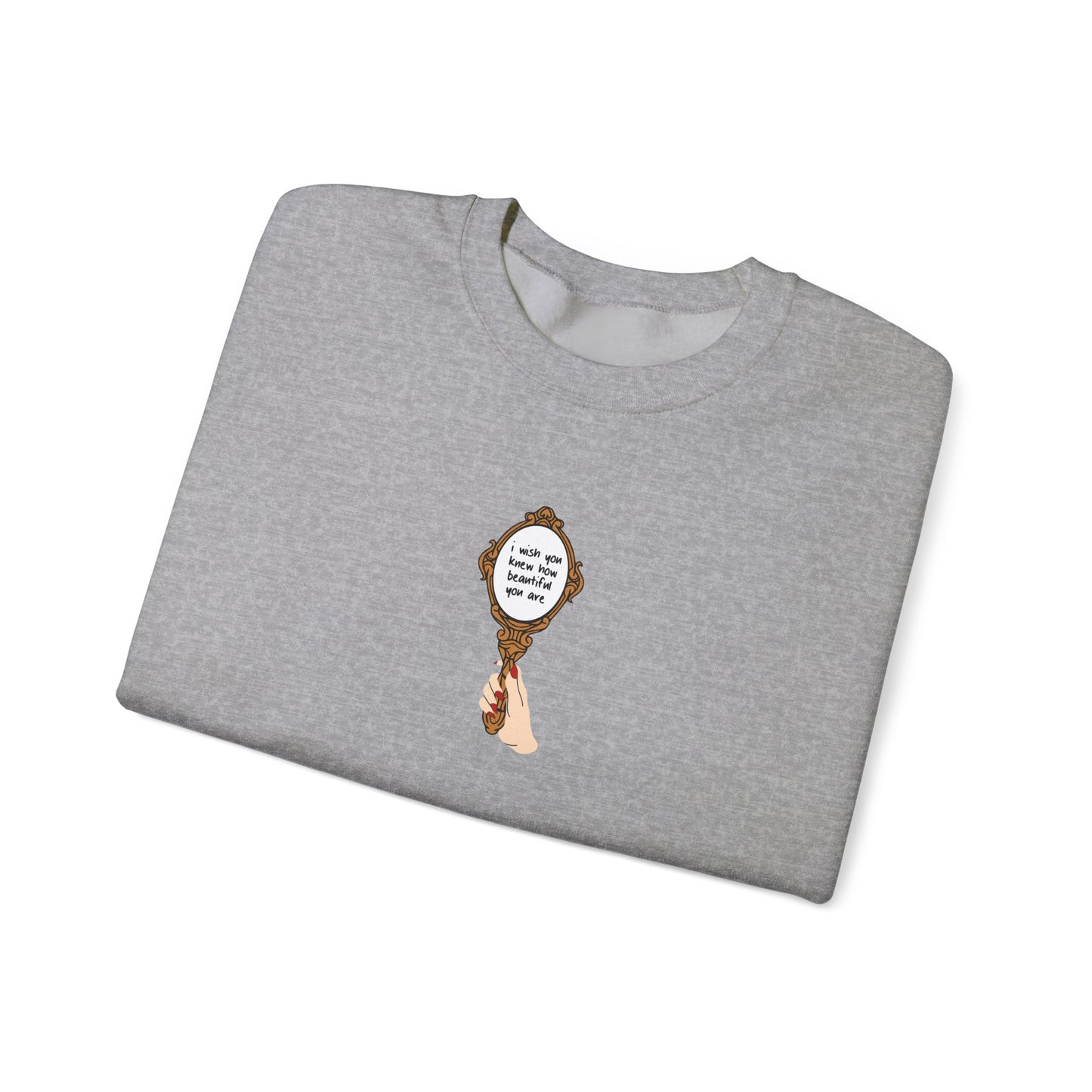 I Wish You Knew Sweatshirt, Rose