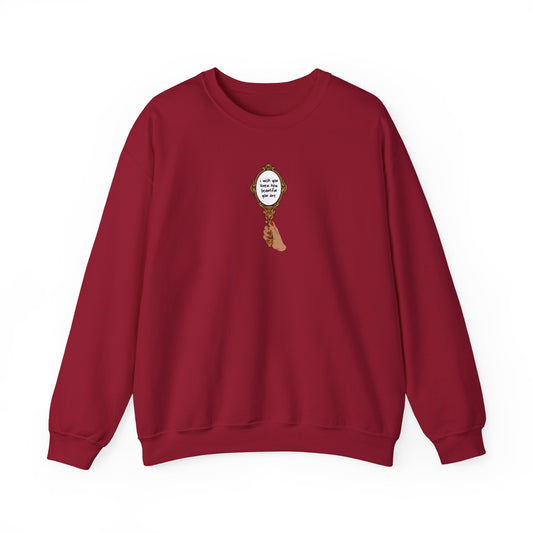 I Wish You Knew Sweatshirt, Scarlet