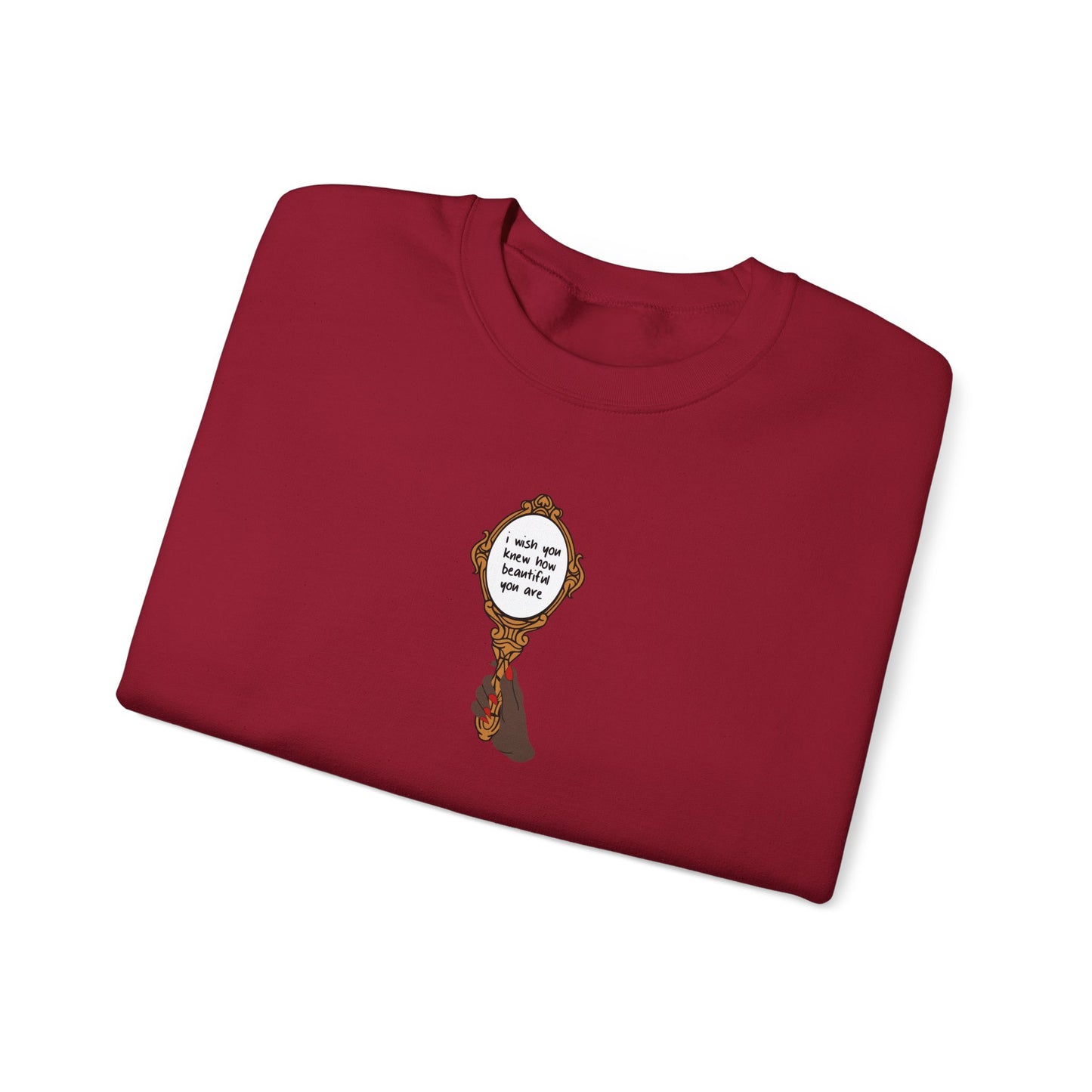 I Wish You Knew Sweatshirt, Cerise