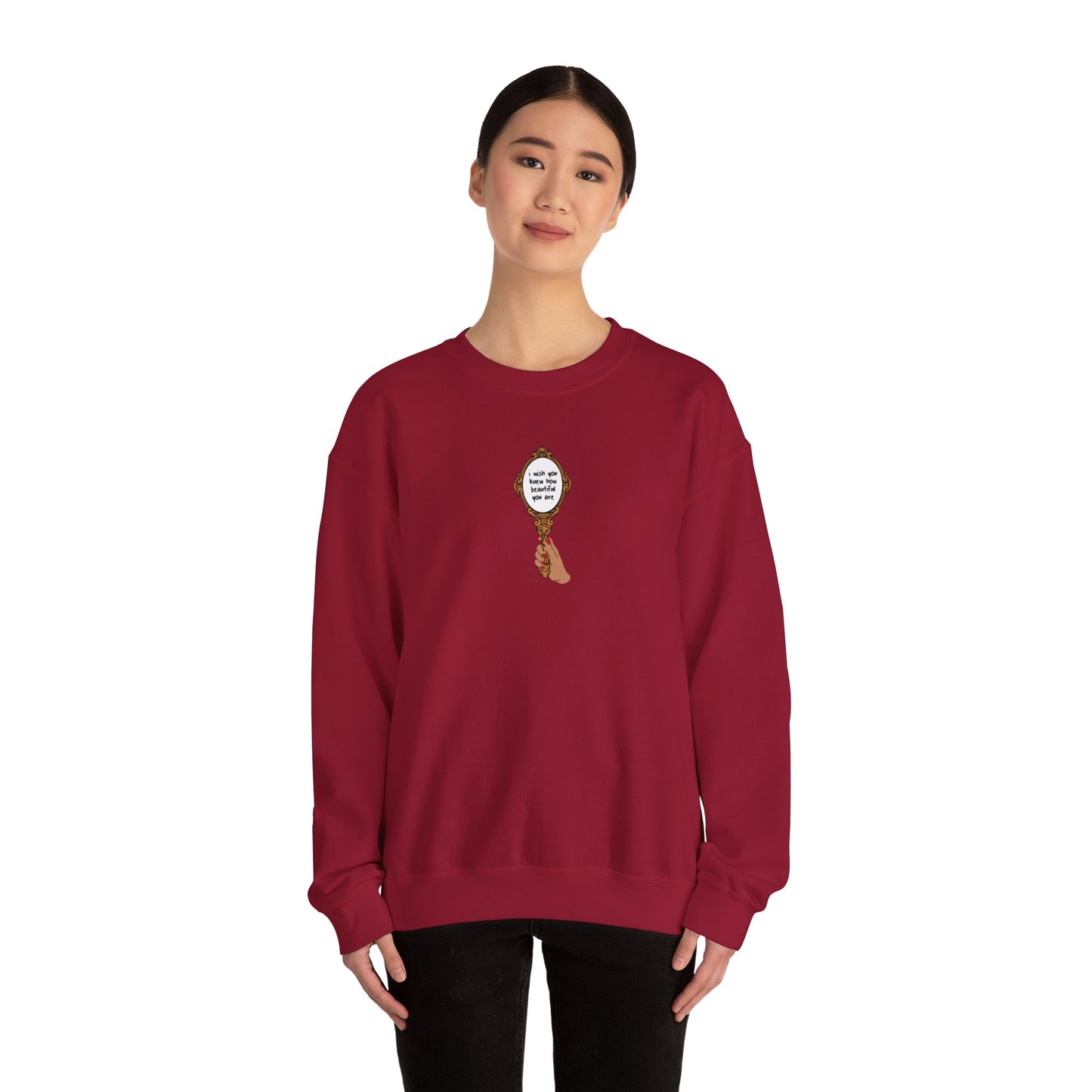 I Wish You Knew Sweatshirt, Scarlet