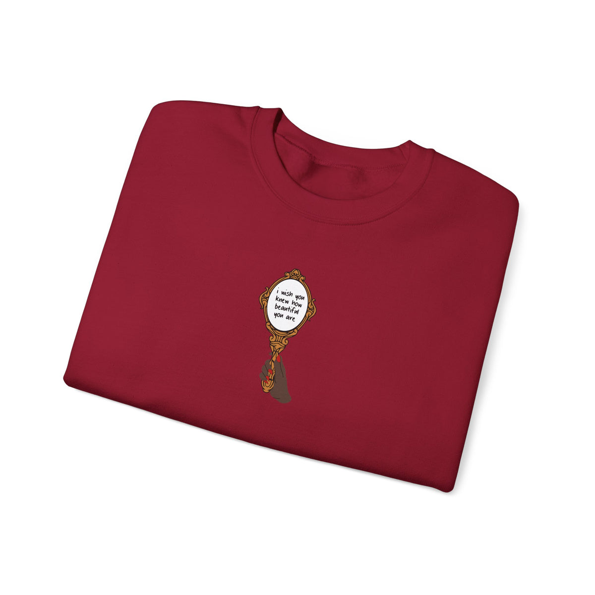 I Wish You Knew Sweatshirt, Cerise