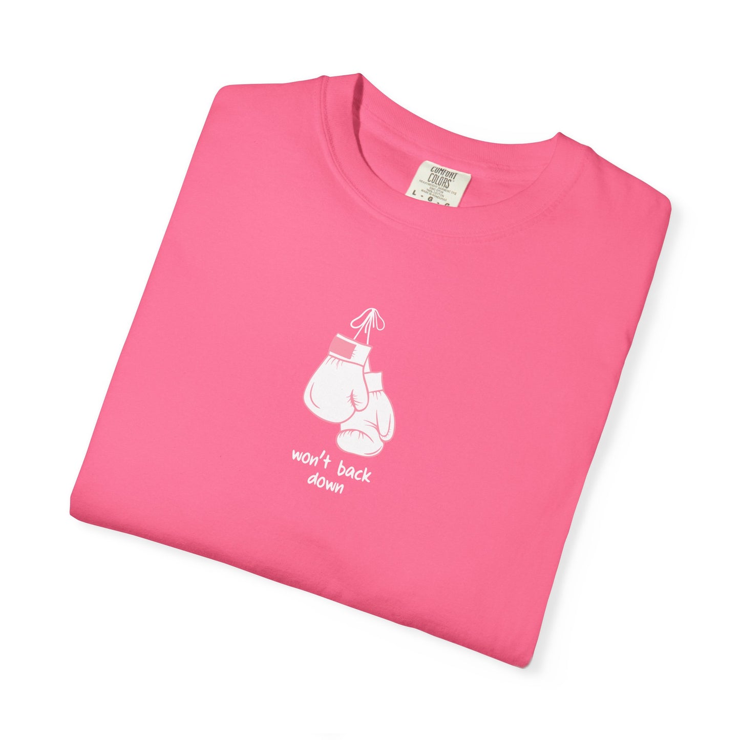 Won’t Back Down T-shirt, white gloves