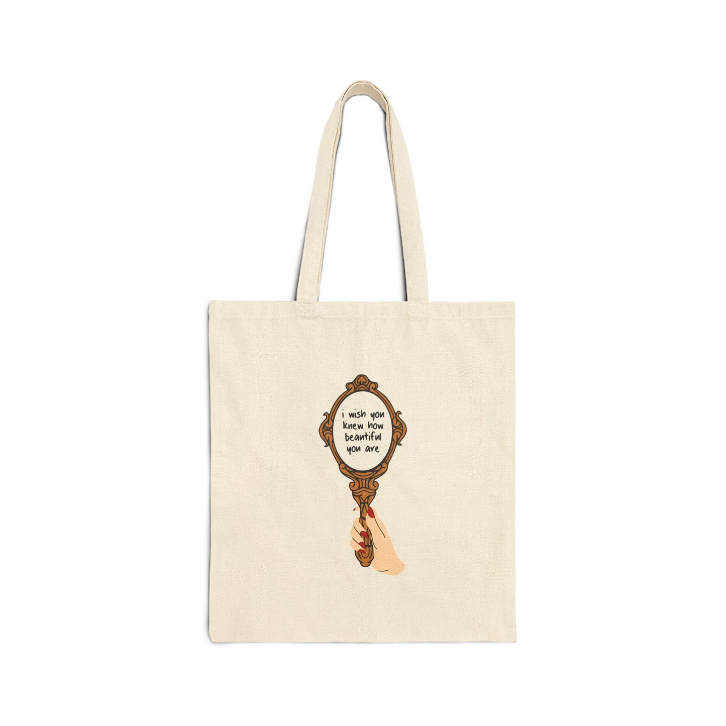 I Wish You Knew Tote Bag, Rose